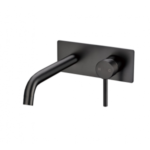 Lucid Gun Metal Bath Spout With Mixer